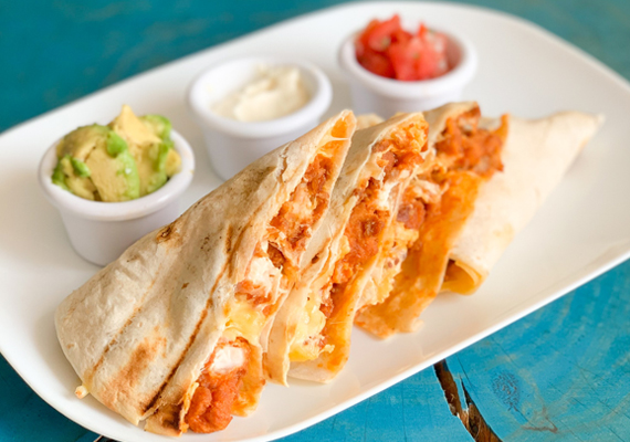 Buffalo Chicken Quesadilla